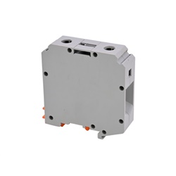 Morsetti componibili serraggio a vite sezione 70mm² per quadri elettrici guida DIN