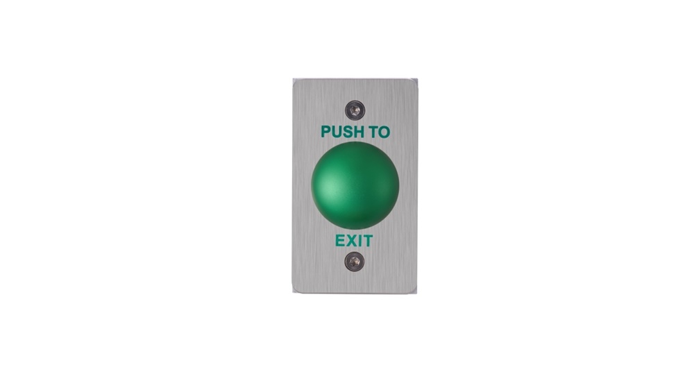Pulsante uscita DS-K7P05 acciaio 86x50mm per controllo accessi industriale e commerciale