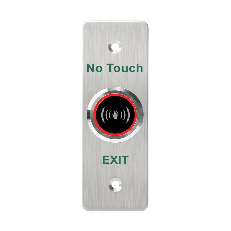 Pulsante uscita a sfioramento 90x35mm DS-K7P04 controllo accessi sicurezza ambienti interni