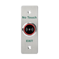 Pulsante uscita a sfioramento 90x35mm DS-K7P04 controllo accessi sicurezza ambienti interni