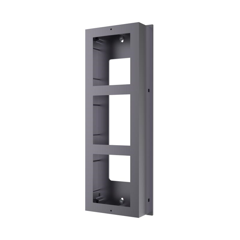 Telaio portamoduli 3 posti DS-KDE-ACR3 supporto robusto per installazioni elettriche
