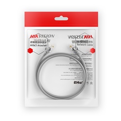 Patch cord CAT6 U/UTP 24AWG rame 10 m grigio per reti domestiche e professionali