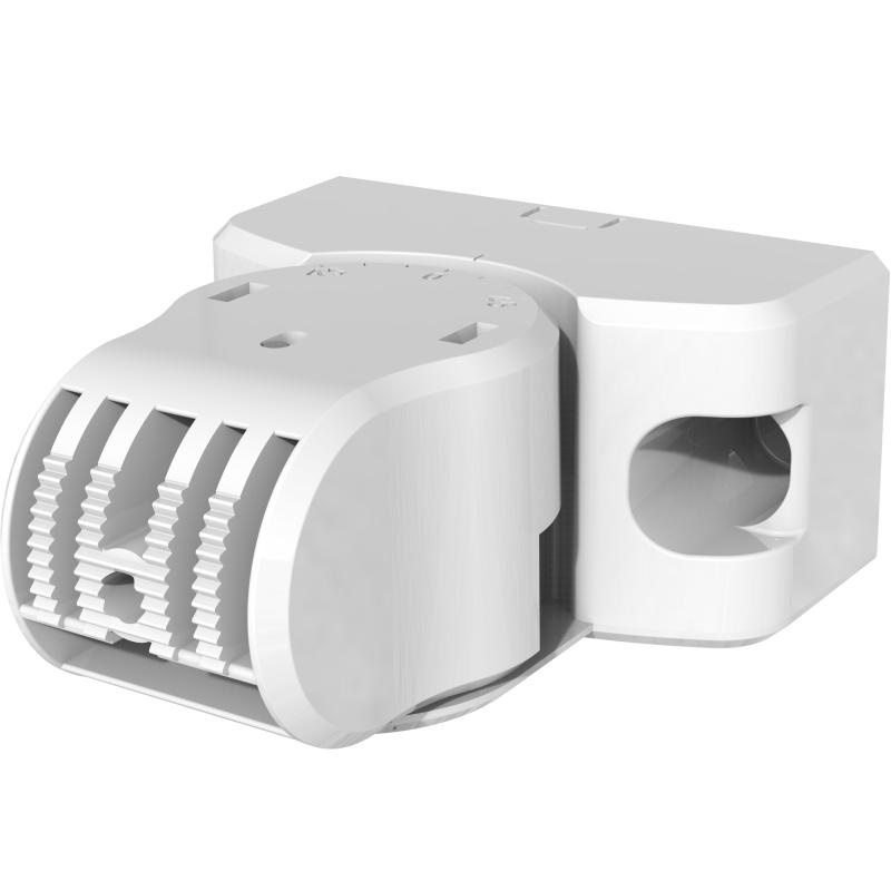 Staffa parete snodo plastica alta qualità per montaggio rivelatori a tenda e dispositivi elettrici
