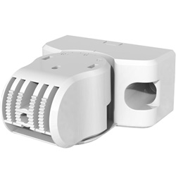 Staffa parete snodo plastica alta qualità per montaggio rivelatori a tenda e dispositivi elettrici