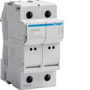 PORTAFUSIBILE 8X32 2P 2M