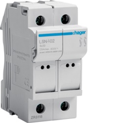 PORTAFUSIBILE 8X32 2P 2M