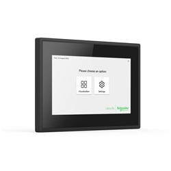 Touch Panel SpaceLogic KNX IP 7 Pollici Nero