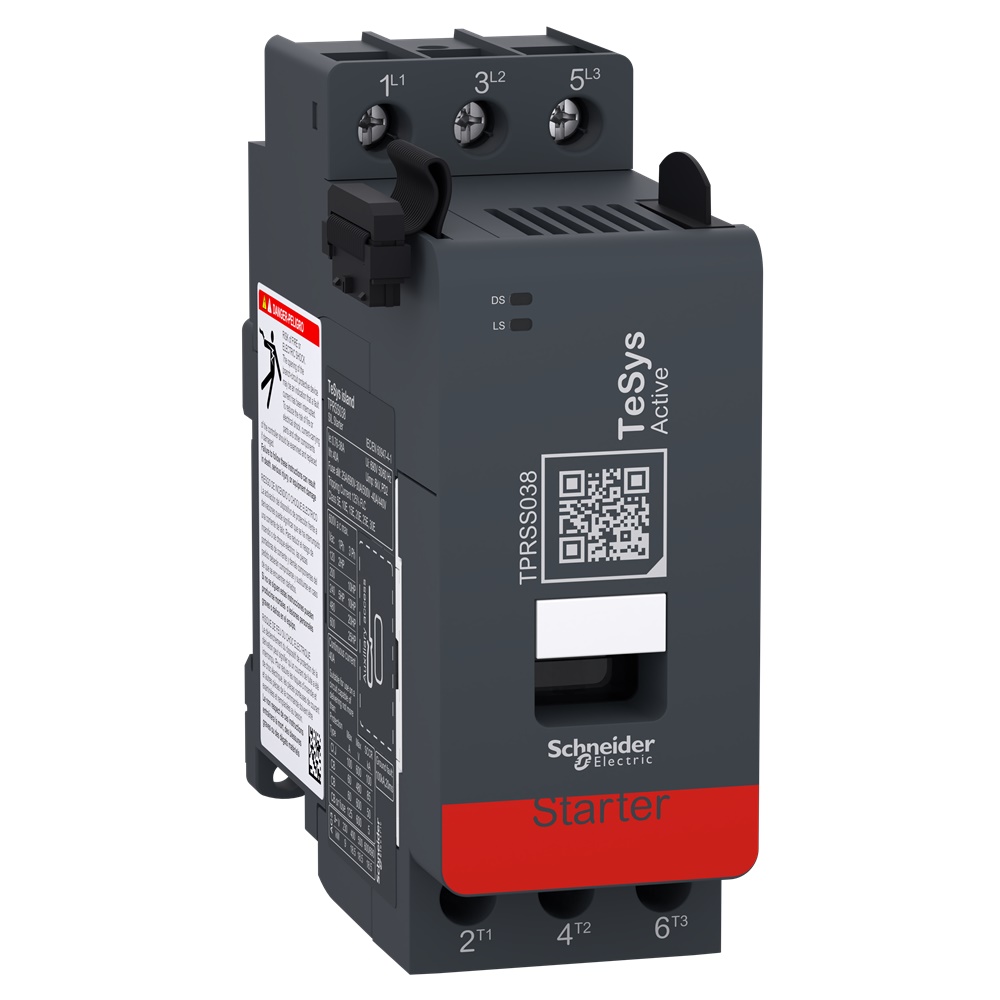 Starter SIL, TeSys island, 38 A, 18.5 kW, 20 hp