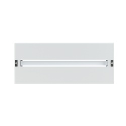 Modulo guida DIN fissa 300x8 cm per montaggio sicuro componenti elettrici quadri