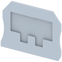 Piastrina terminale per morsetti serraggio a vite sezione 2,5 mm² connessioni elettriche affidabili