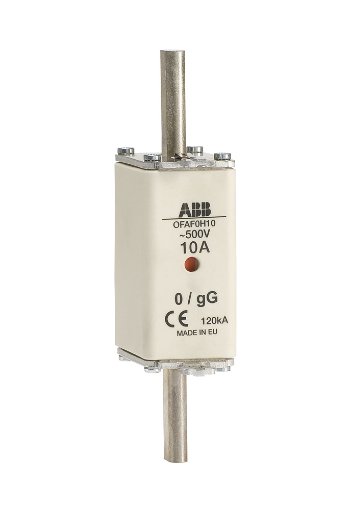 Fusibile NH0 GG 125A 500V protezione impianti elettrici industriali e civili