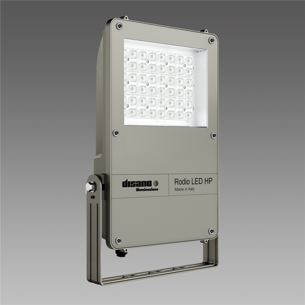Proiettore LED 102W Rodio HE 1891 esterno soffitto grafite