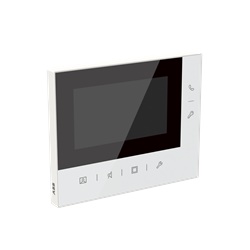 Video Indoor Station 4,3 bianco vivavoce per sistemi videocitofonia casa ufficio