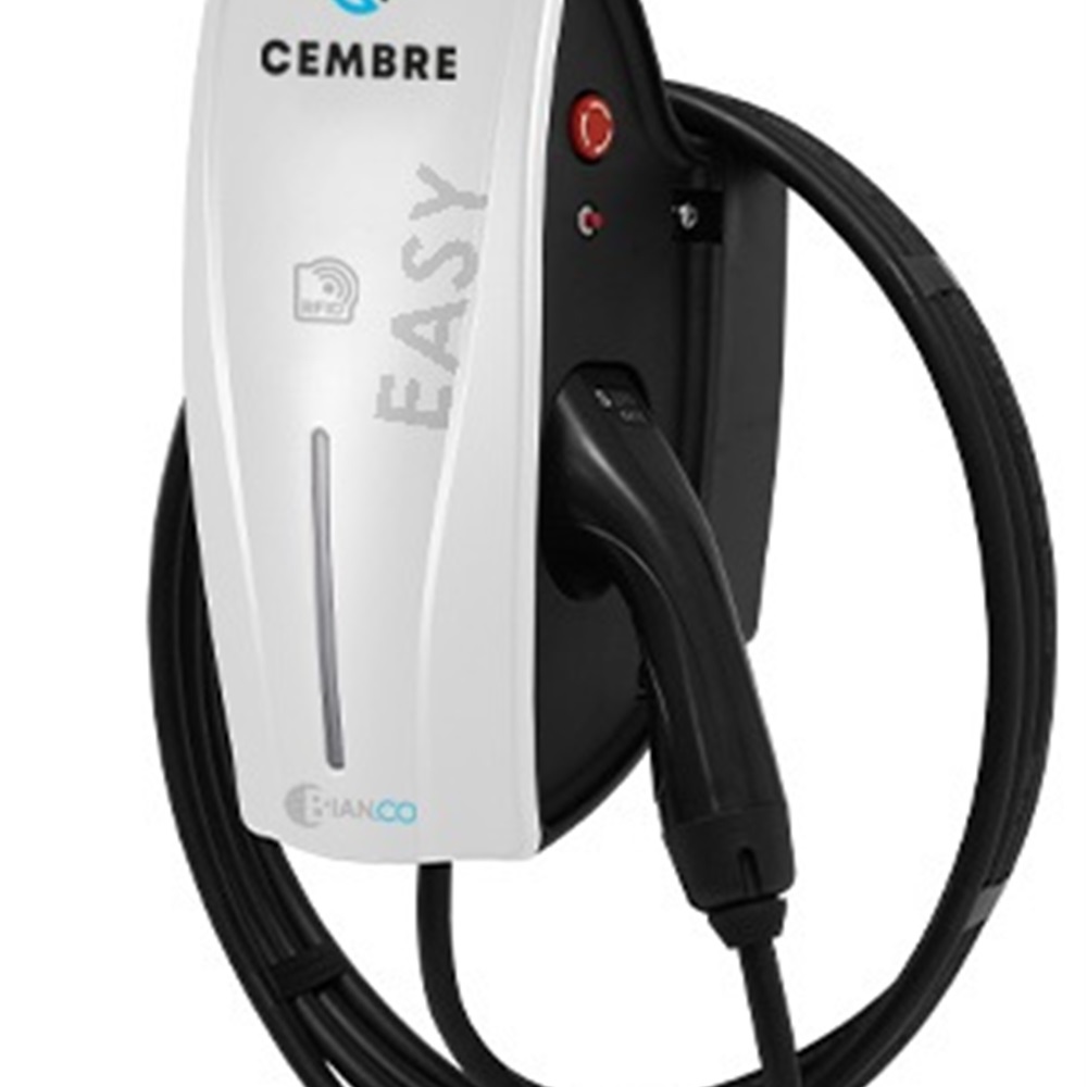 Stazione di ricarica veicoli elettrici CEEVC22T/1C resistente uso esterno ergonomica