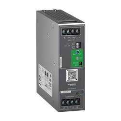 Alimentatore con commutazione regolata, 0...500V AC, 24V, 5A, Trifase , Universale