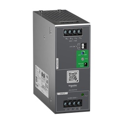 Alimentatore industriale 24V 10A trifase universale compatto per automazione