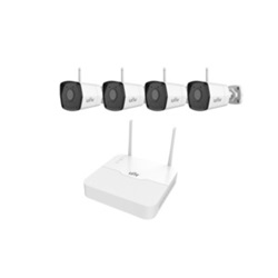 KIT WIFI 4 CAMERE IP DOME 2MP 2.8MM