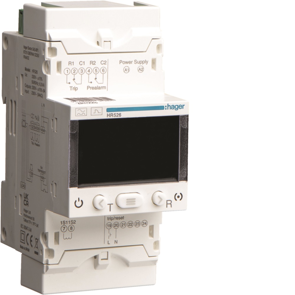 R.DIFF.REG 0.03-30A TEMP +50+LED+TE
