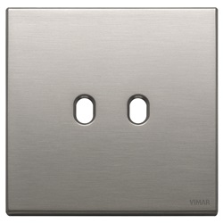 PLACCA 2MX2 VINTAGE NICHEL SPAZZOLA