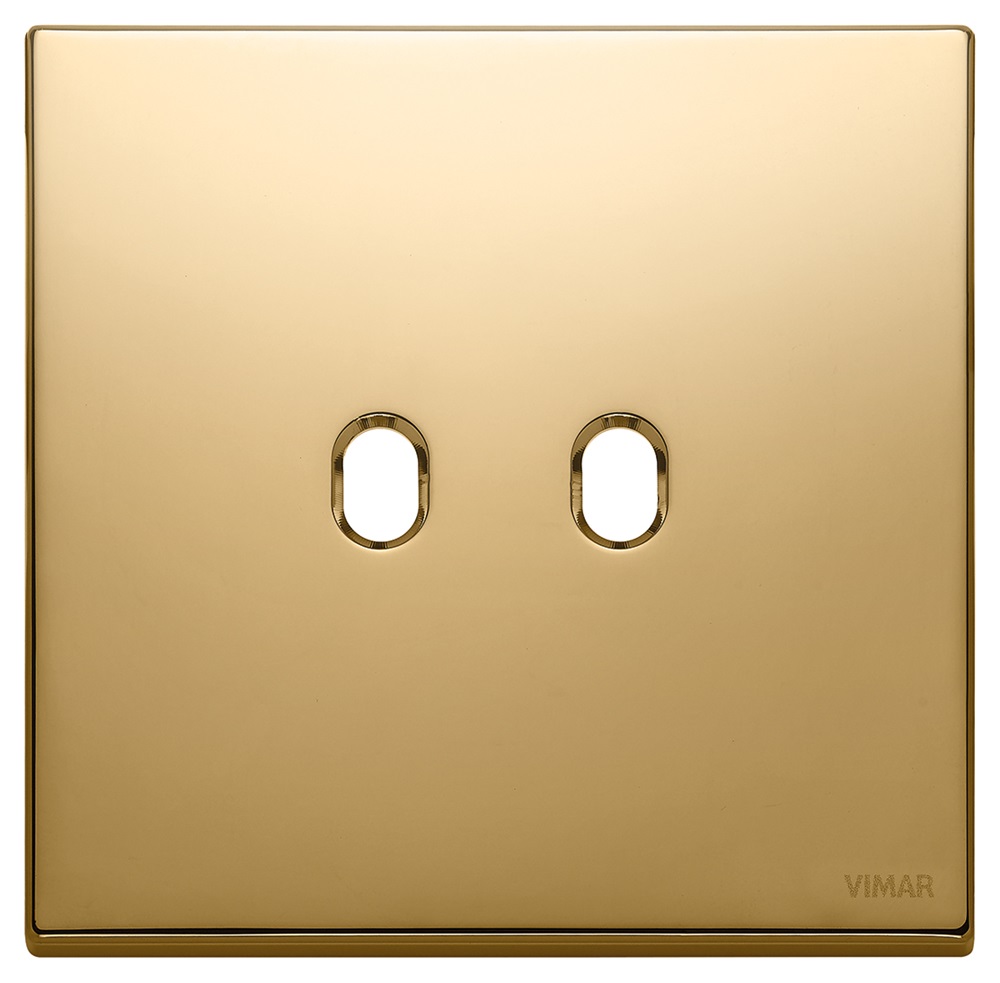 PLACCA 2MX2 VINTAGE ORO