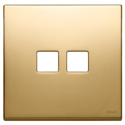 PLACCA 2MX2 FLAT ORO