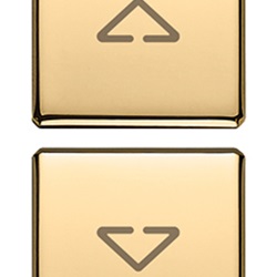 DUE TASTI FLAT SIMBOLI FRECCE ORO