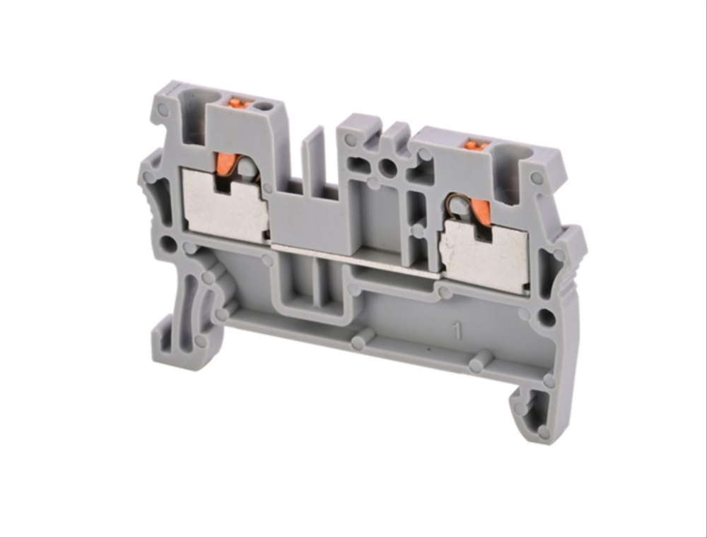 Morsetti componibili push-in per guida DIN, sezione 1,5 mm², per impianti elettrici civili e industriali