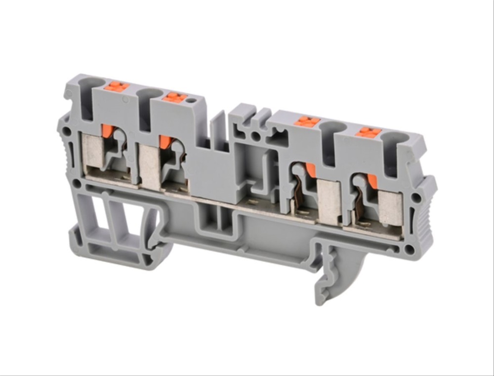 Morsetti componibili multiconduttore push-in per guida DIN 2,5 mm² uso elettrico civile industriale