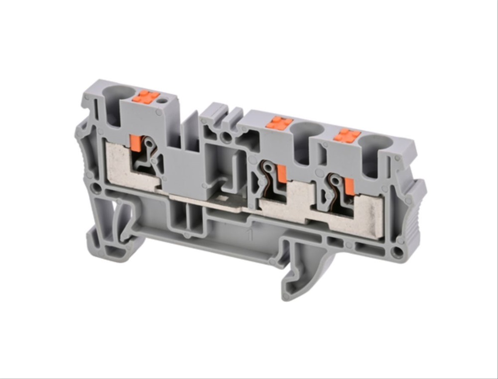 Morsetti componibili multiconduttore push-in 4 mm² per quadri e impianti elettrici