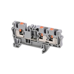 Morsetti componibili multiconduttore push-in 4 mm² per quadri e impianti elettrici