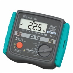 Tester professionale misura interruttori differenziali RCD AC e A con test remoto e display LCD