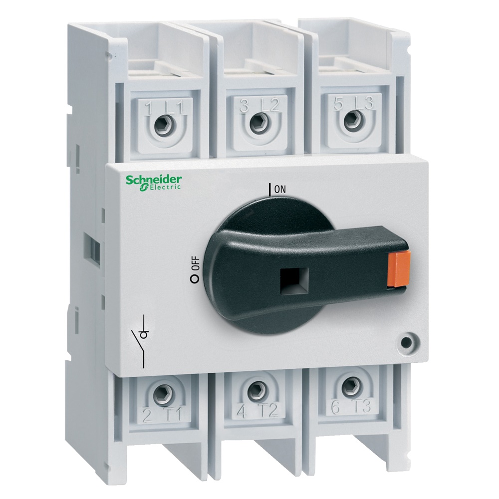 TeSys VLS - Body switch disconnector - 3 poles - 80 A - on DIN rail