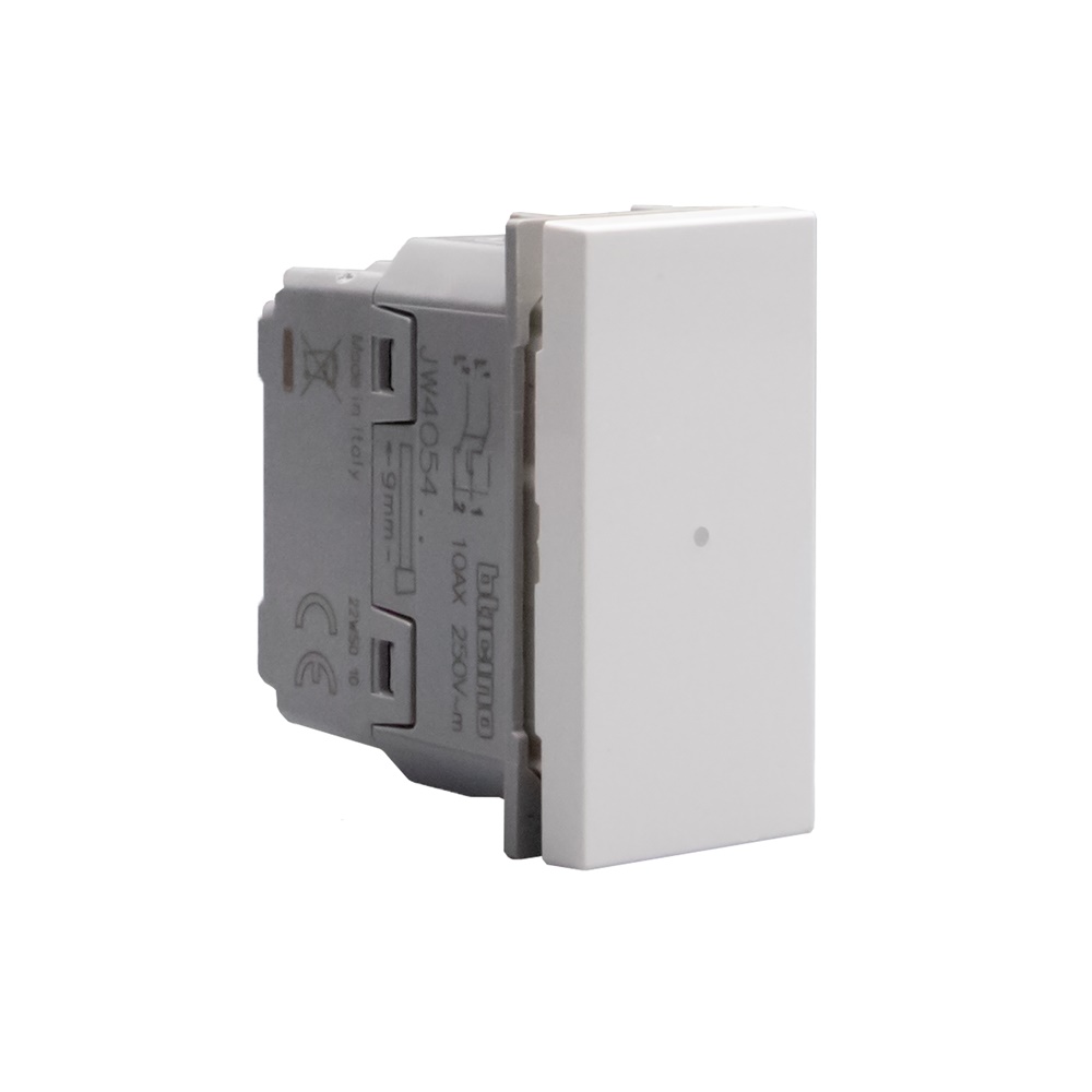 Invertitore assiale 10A 250V bianco 1 modulo per uso domestico e professionale