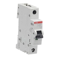 Interruttore automatico monofase S200M 20A caratteristica B protezione sovraccarico e cortocircuito uso residenziale e industriale