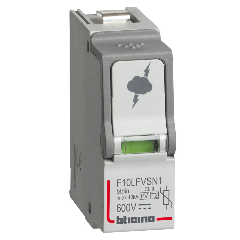 Cartuccia ricambio limitatore sovratensione 600Vdc per impianti fotovoltaici