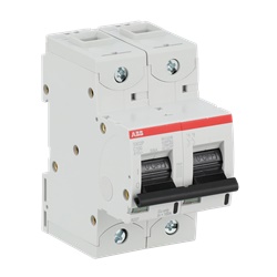 Interruttore magnetotermico S802P-C100 50kA 100A 2P protezione impianti residenziali industriali