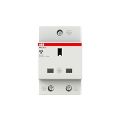 Socket modulare M1363 per collegamento dispositivi elettrici in quadri civili e industriali