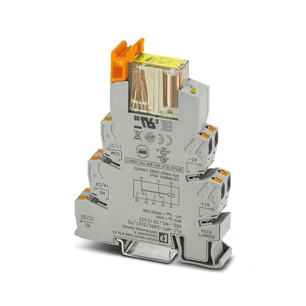 PLC-RPT- 24DC/2X21/FG RELE PUSH-IN