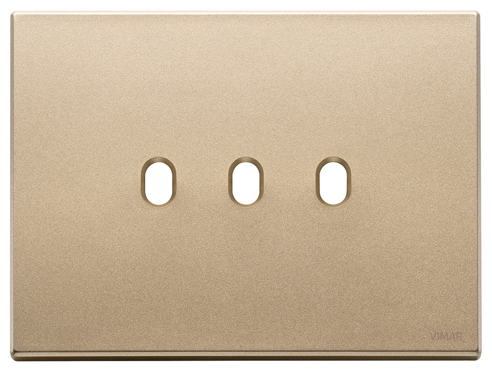 PLACCA 3MX3 VINTAGE ORO SATINATO