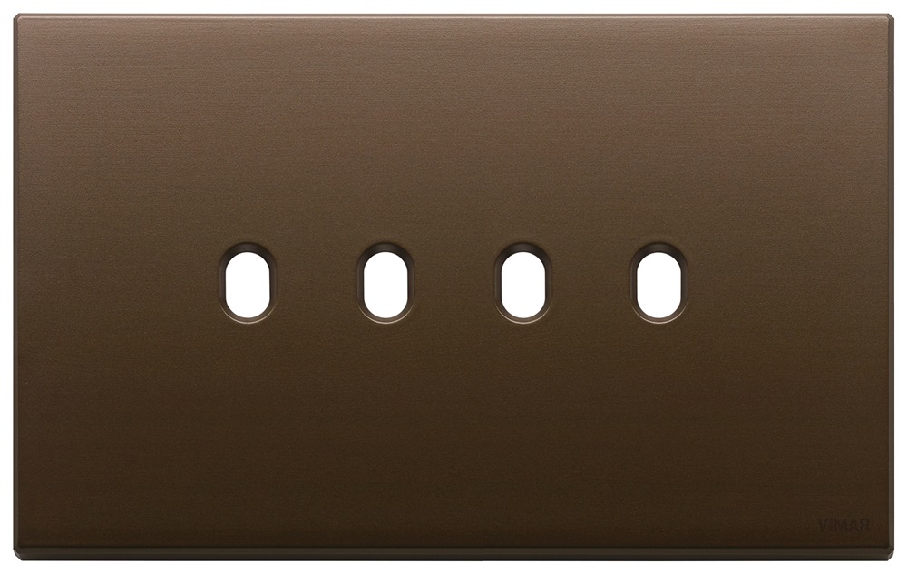 PLACCA 4MX4 VINTAGE BRONZO SCURO SP