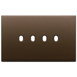 PLACCA 4MX4 VINTAGE BRONZO SCURO SP