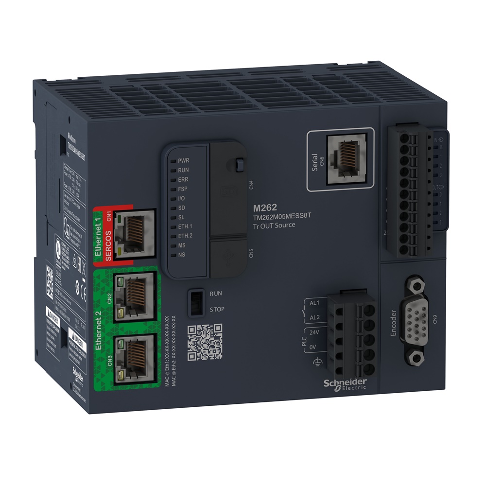 Motion controller 4 assi 5ns Sercos Ethernet M262