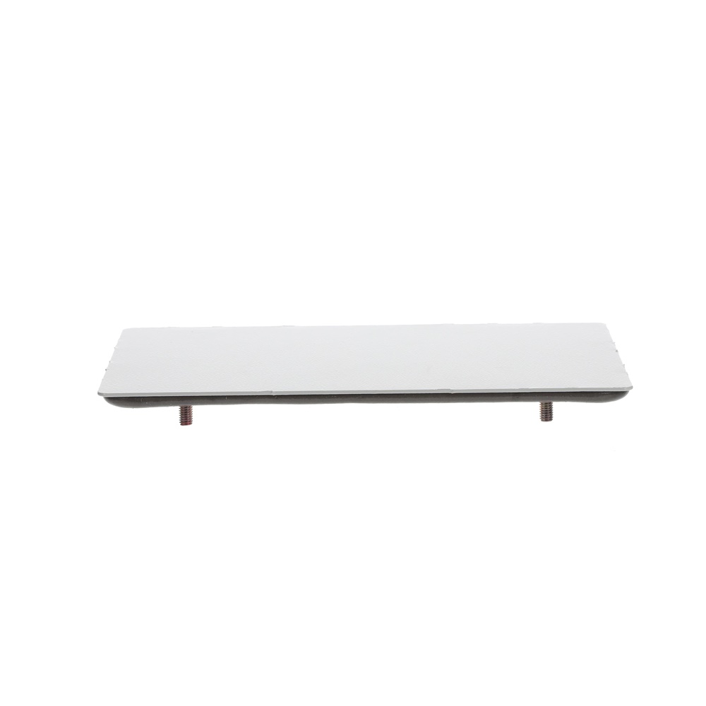 Flangia chiusura metallo 147x223x15 mm con guarnizione schiuma per armadi elettrici TwinLine