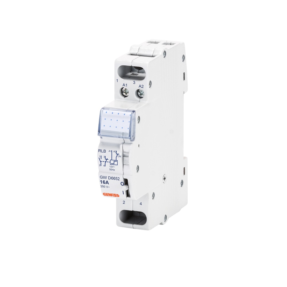 RELE PASSO-PASSO 1NA+1NC 16A 230VCA MODULARE PER IMPIANTI ELETTRICI