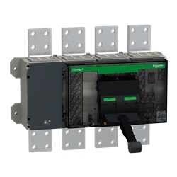 base interruttore, ComPacT NS3200H, 70 kA a 415 VAC, 3200A, 4P, fisso, azionato manualmente, senza Sganciatore