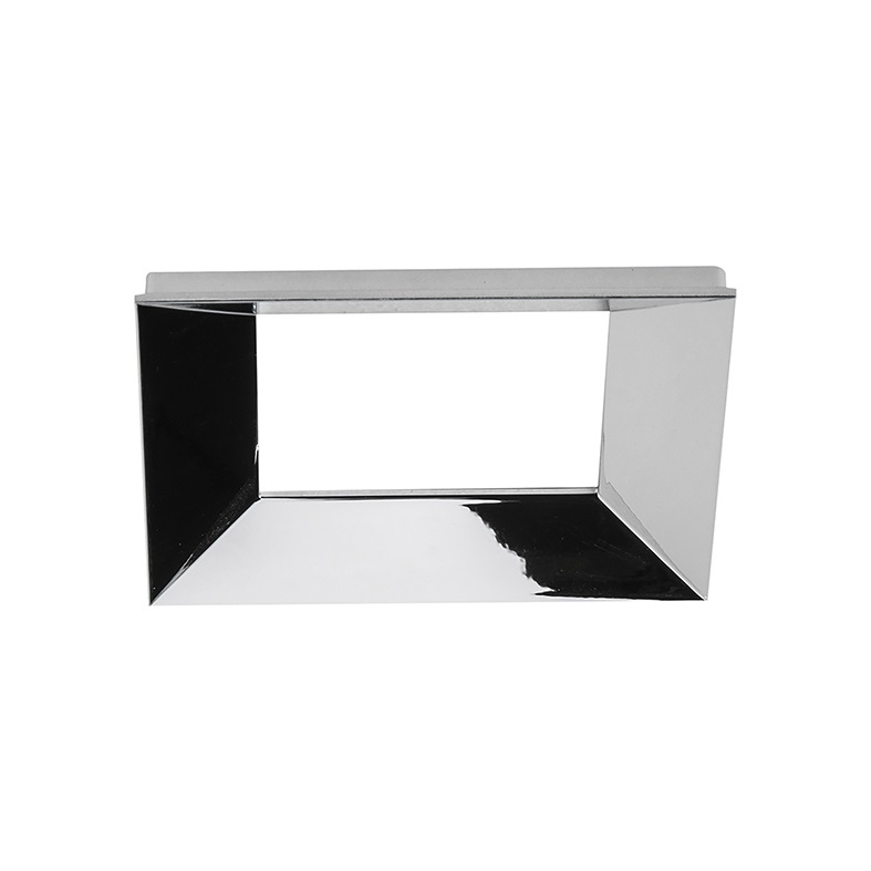 RIFLETTORE QUADRATO CROMO KOM07