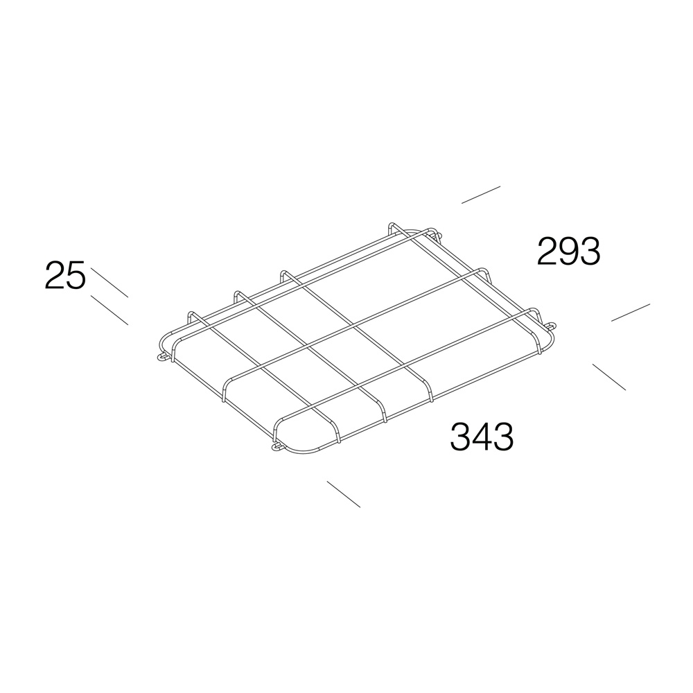 GABBIA PROTEZIONE RODIO LED 350 NER