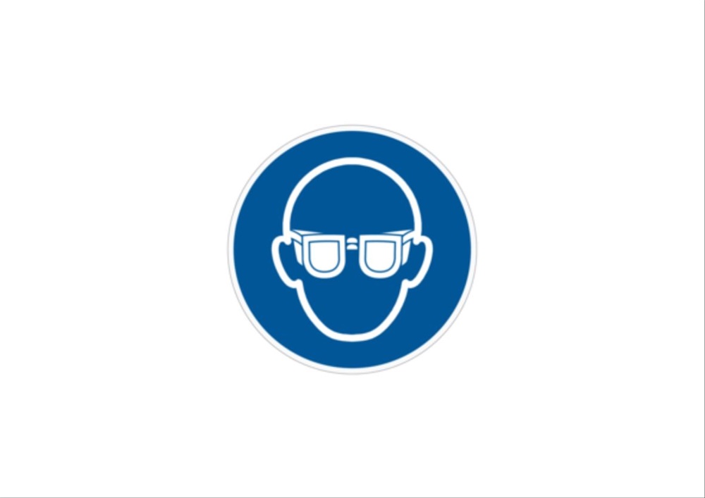ETICHETTA PRESCRIZIONE MS-WG 25MM SICUREZZA IMPIANTI