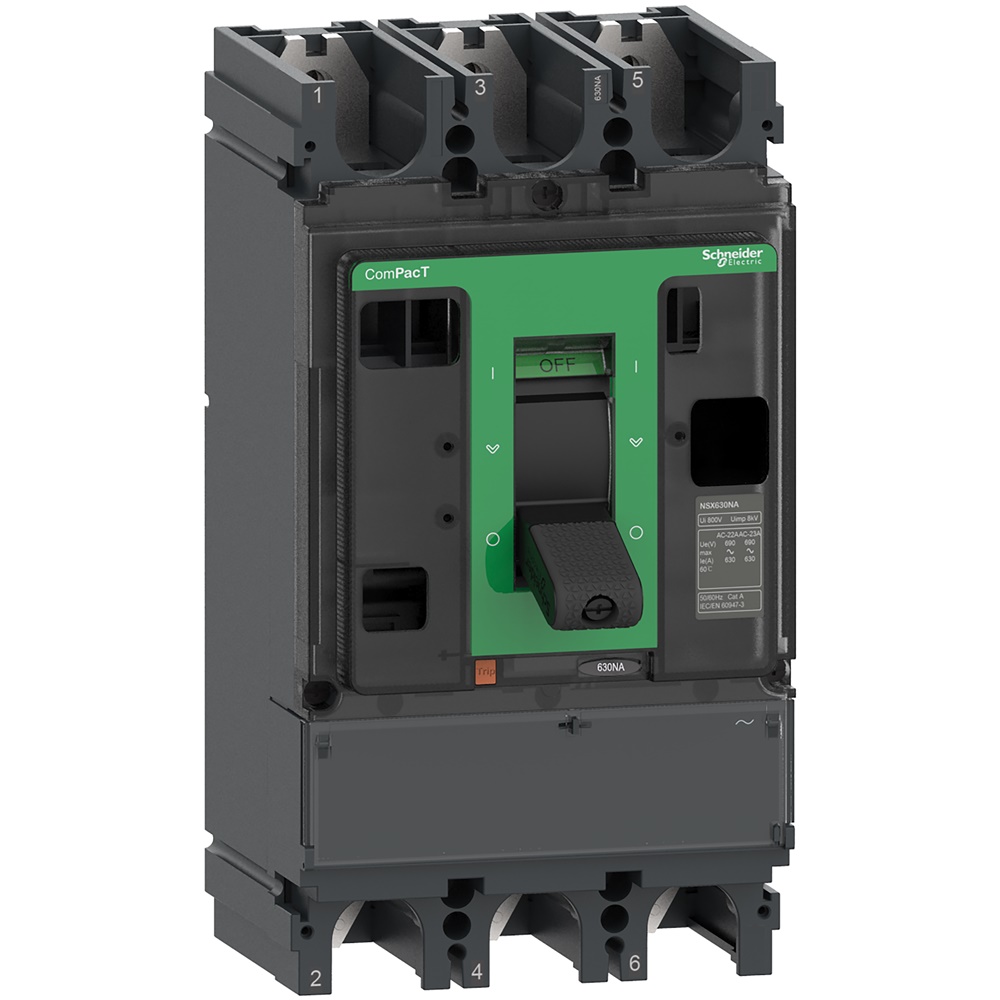 Sezionatore, ComPacT NSX630NA, 3 poli, corrente termica Ith 630A