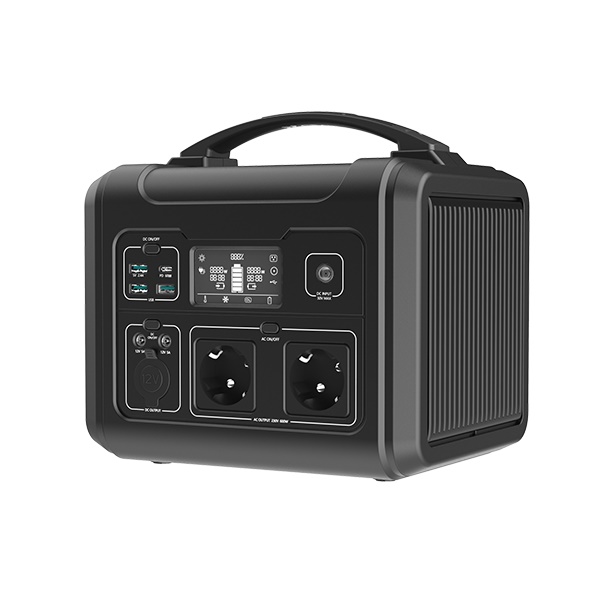 Power Station portatile 600W batteria 607.36Wh per emergenza e attività outdoor